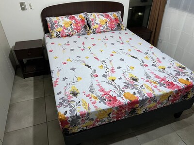 Foto 5 | Juego De Sábanas Florencia De 2 Plazas Y 144 Hilos, Color Blanco - Venta Internacional.