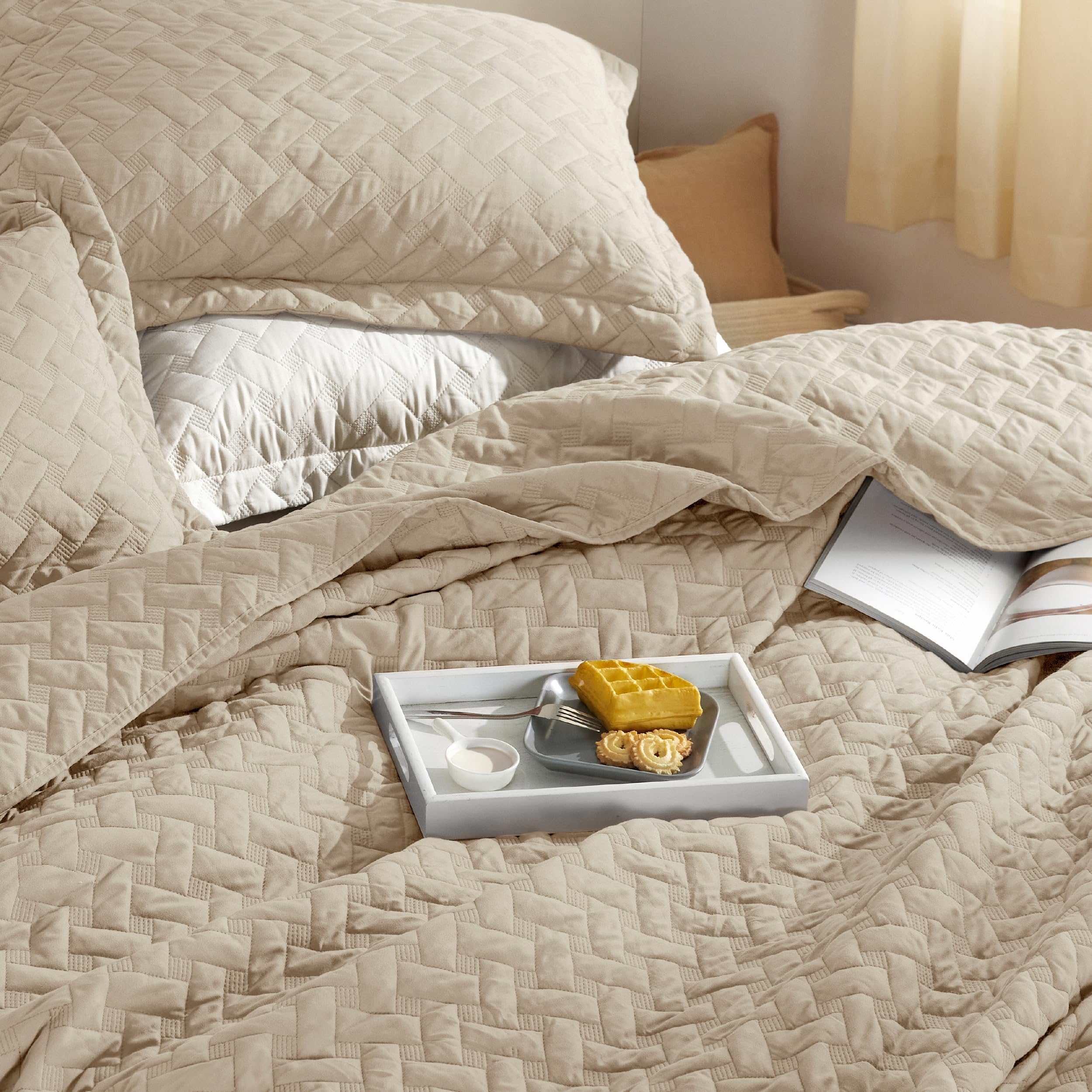 Foto 5 pulgar | Funda de Edredón Quilt Bedsure Hazel Queen - Venta Internacional