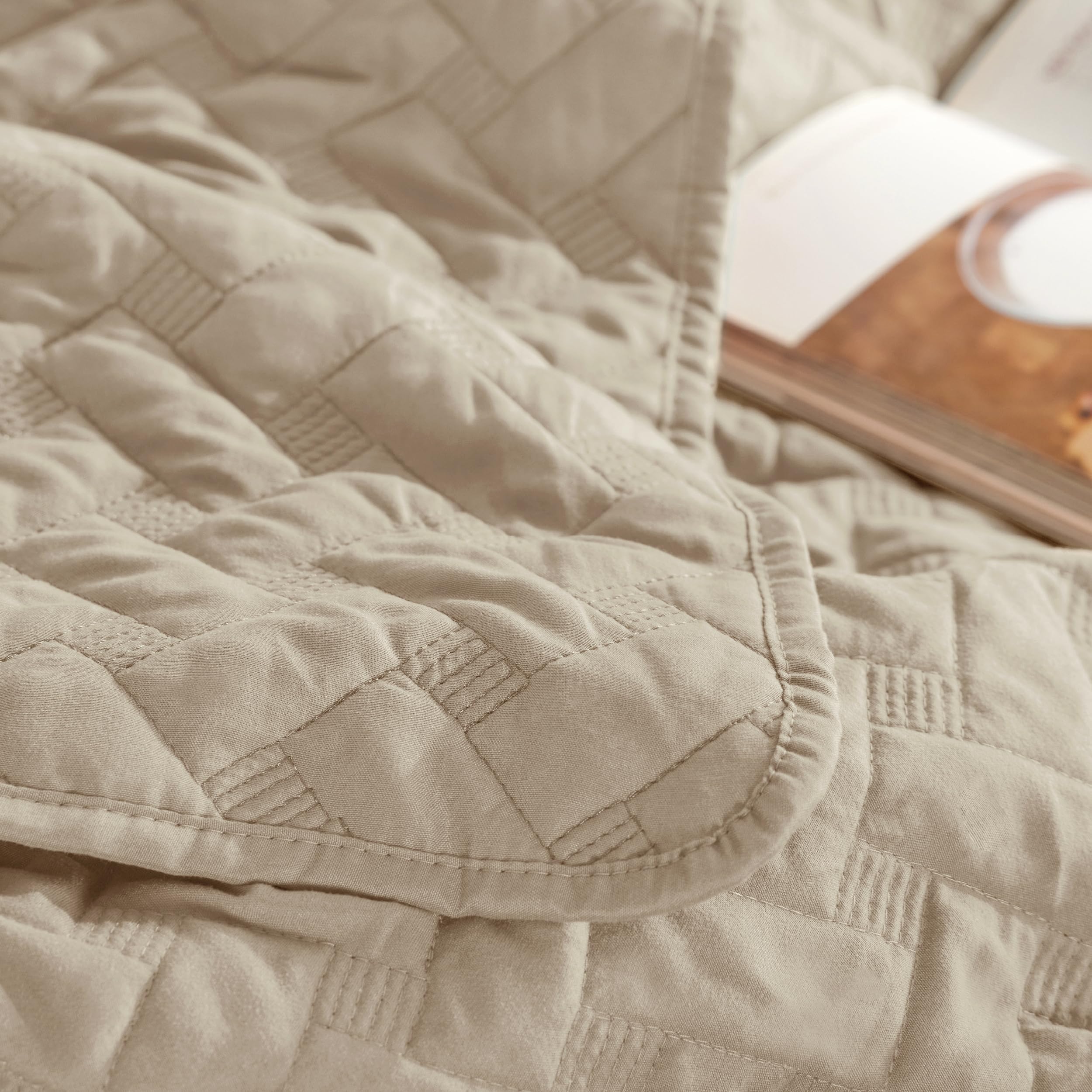 Foto 6 pulgar | Funda de Edredón Quilt Bedsure Hazel Queen - Venta Internacional