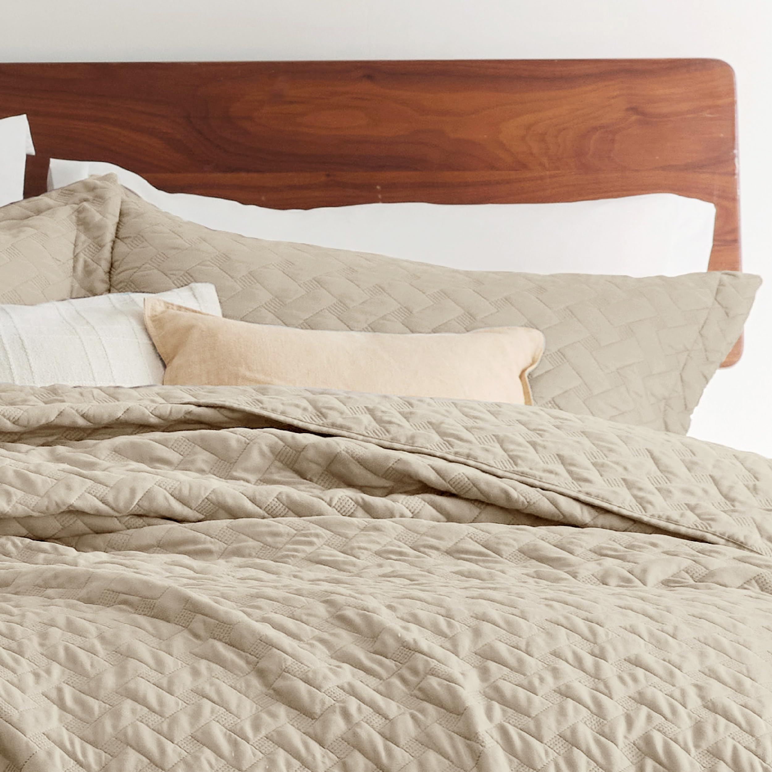 Foto 7 | Funda de Edredón Quilt Bedsure Hazel Queen - Venta Internacional