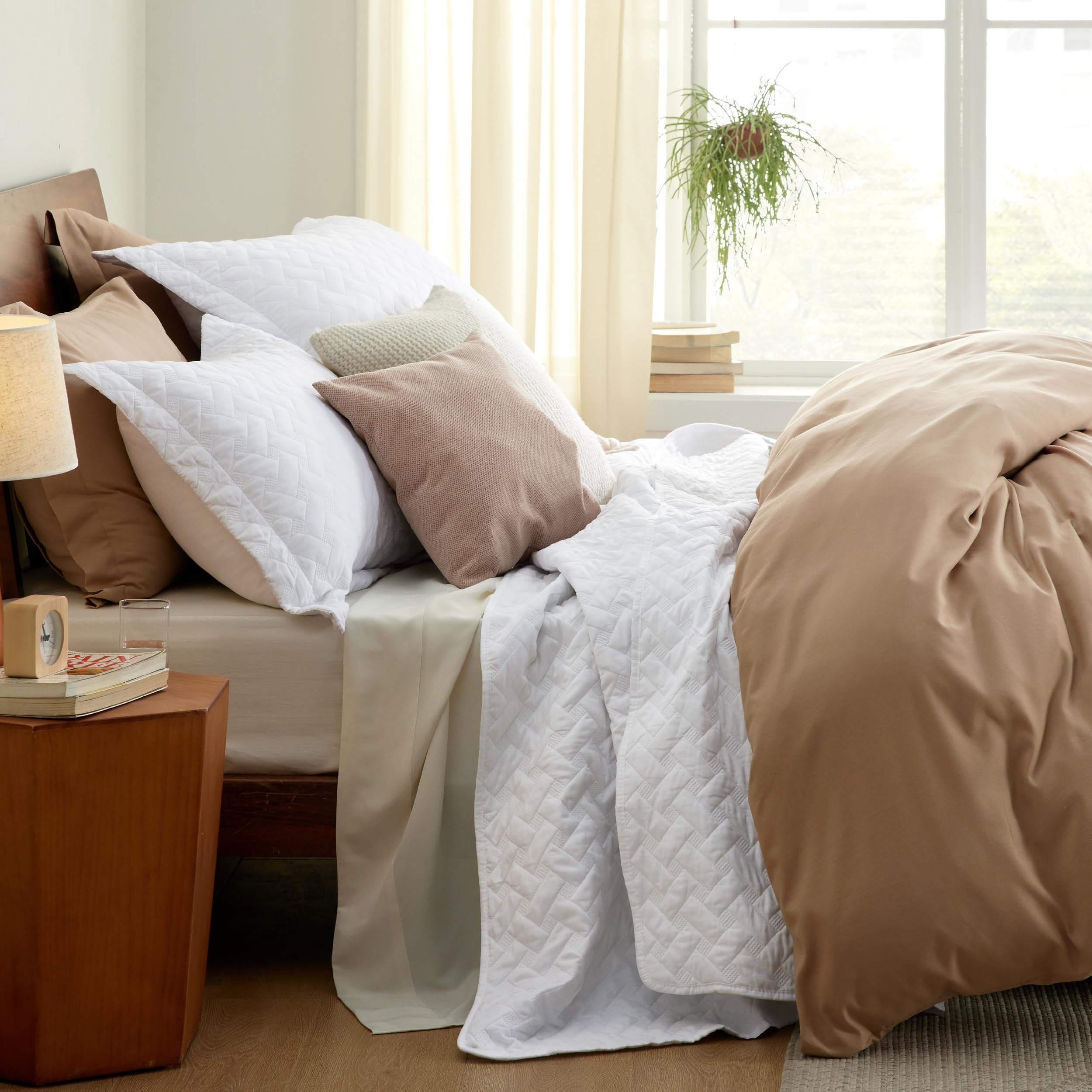 Foto 5 pulgar | Colcha Bedsure Queen Amarillo Mostaza - Venta Internacional