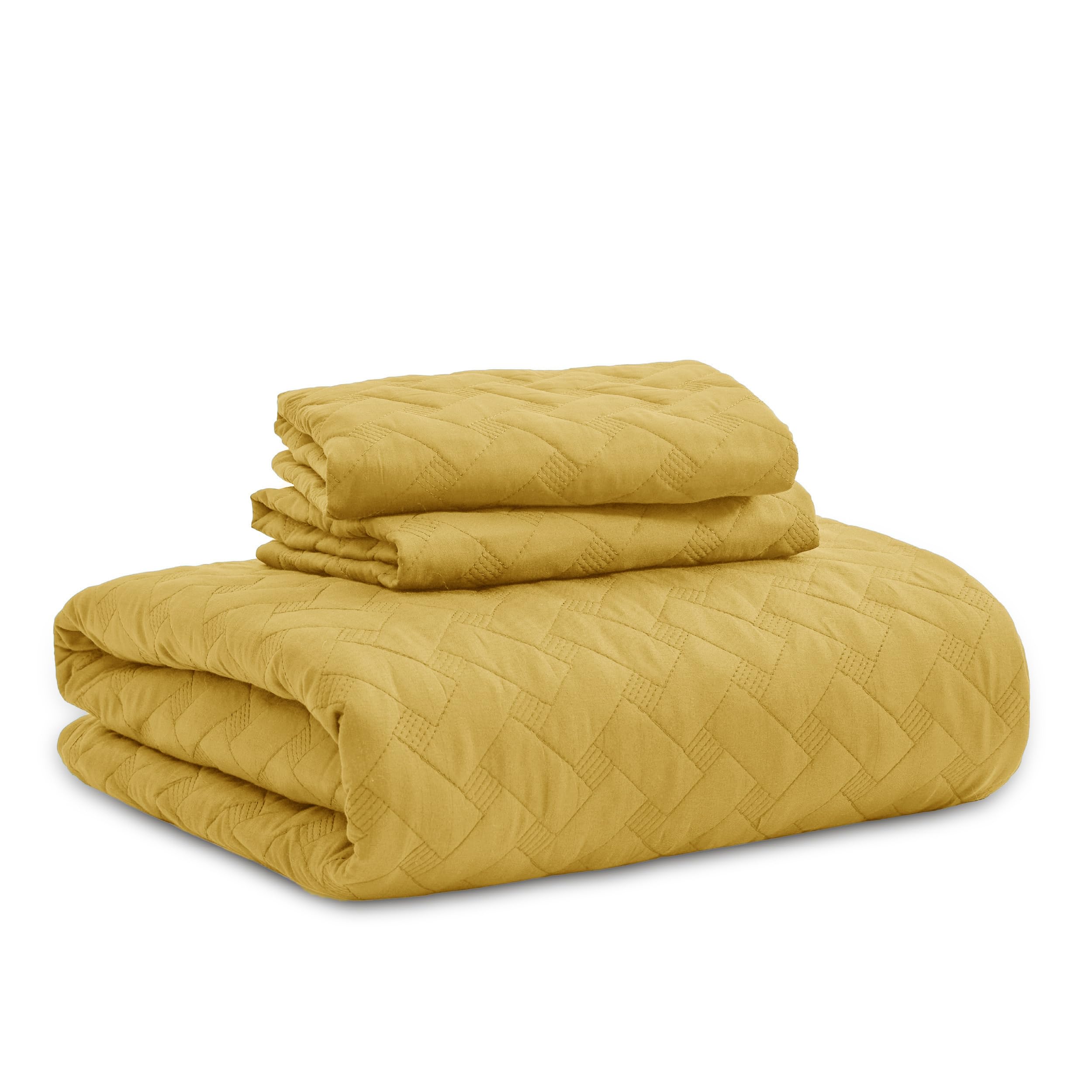 Foto 7 pulgar | Colcha Bedsure Queen Amarillo Mostaza - Venta Internacional