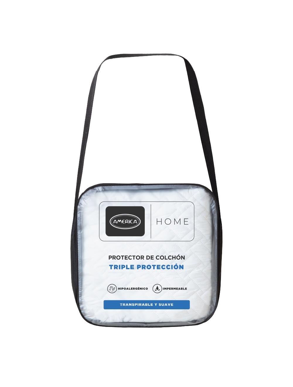 Foto 4 pulgar | Protector América Home  3 Capas King Size
