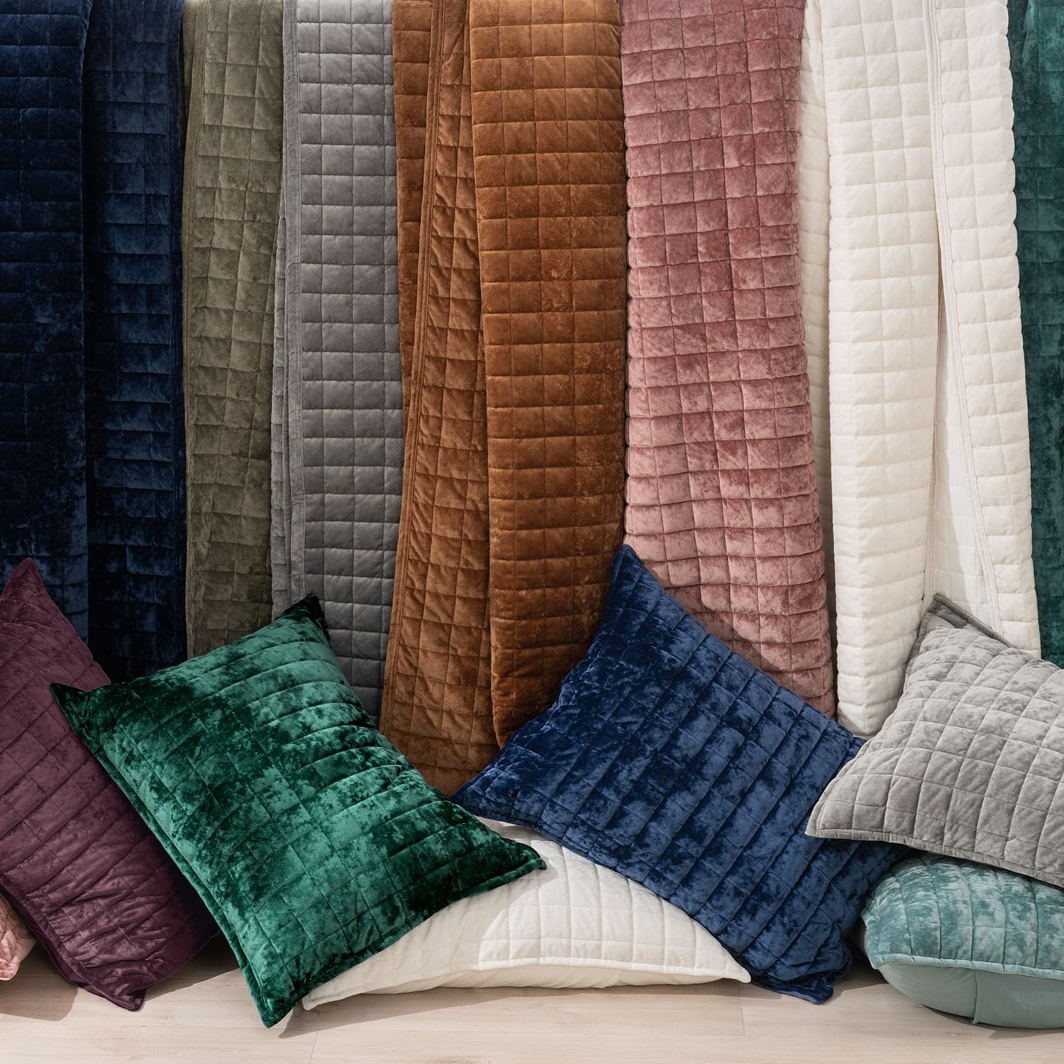 Foto 6 | Juego De Edredón Recyco Luxury Velvet Full Queen Con 2 Fundas, Color Malva - Venta Internacional.