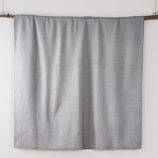 Foto 6 | Set De Edredón Levtex Home Cross Stitch Gris Claro 100% Algodón - Venta Internacional.