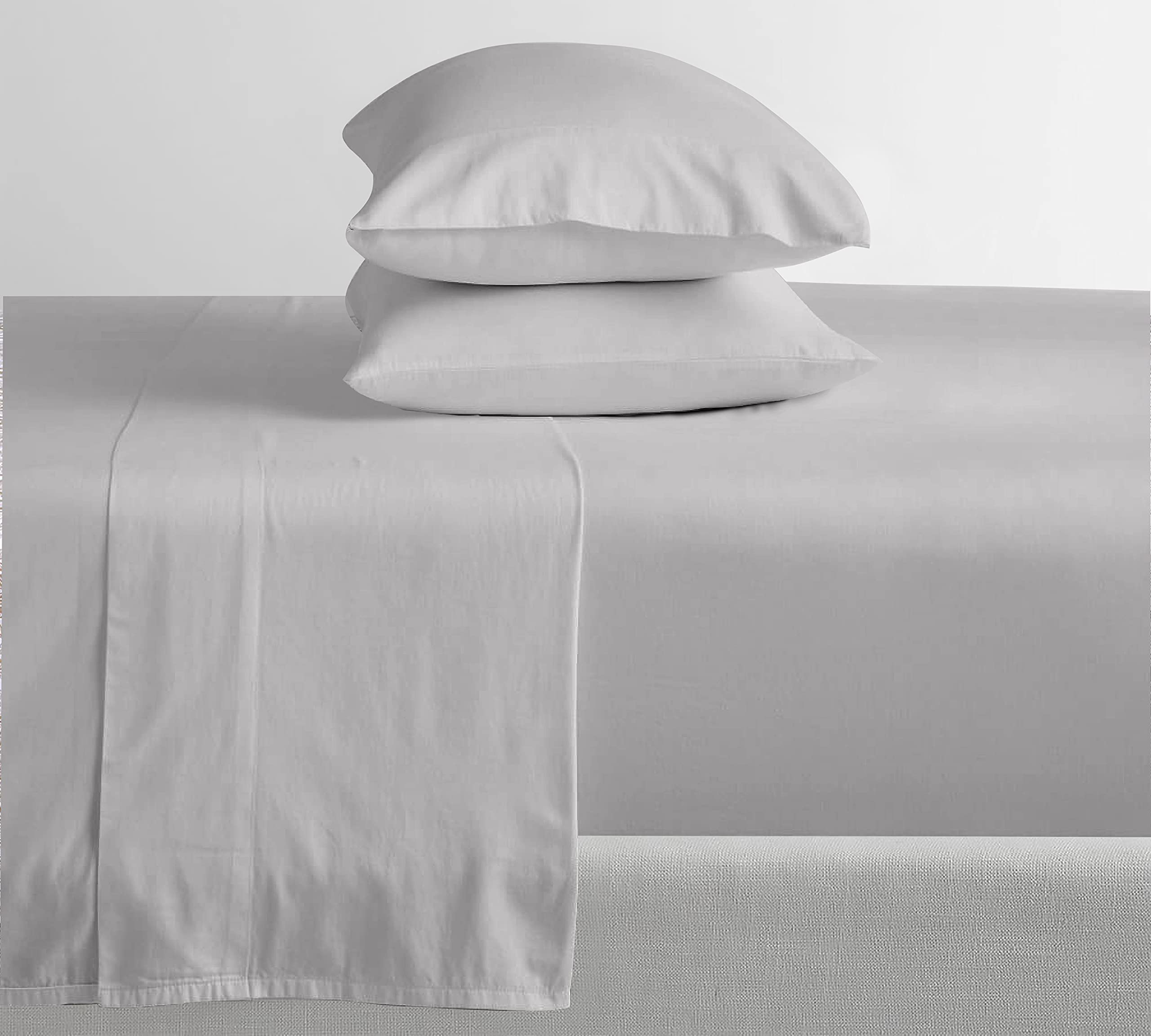 Foto 3 pulgar | Juego De Sábanas Feather & Stitch Luxe Percale, 100% Algodón, Completo - Venta Internacional.