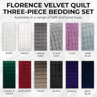 Foto 3 | Juego De Edredón Tribeca Living Luxury Velvet King Size, Color Verde - Venta Internacional.