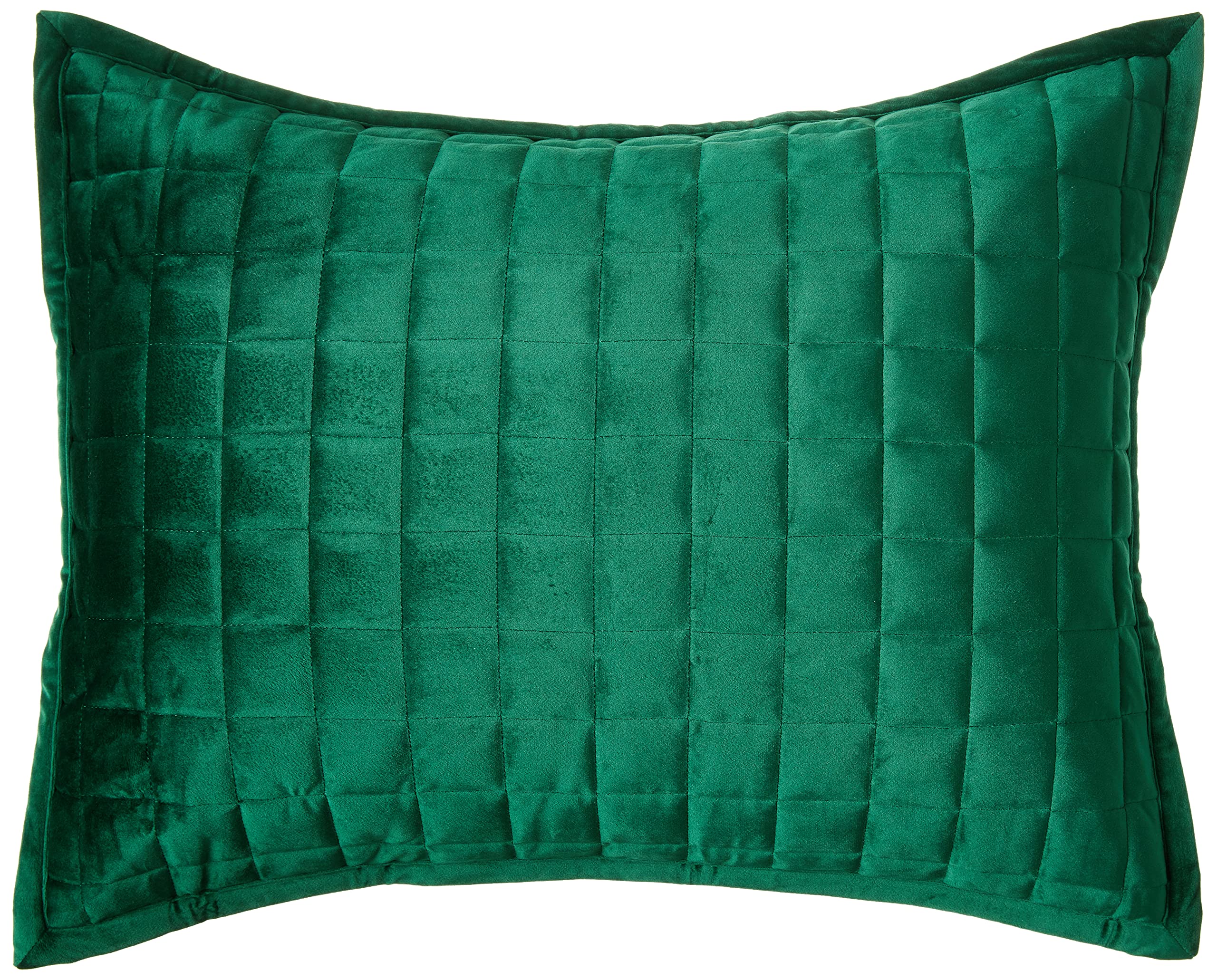 Foto 5 pulgar | Juego De Edredón Tribeca Living Luxury Velvet King Size, Color Verde - Venta Internacional.
