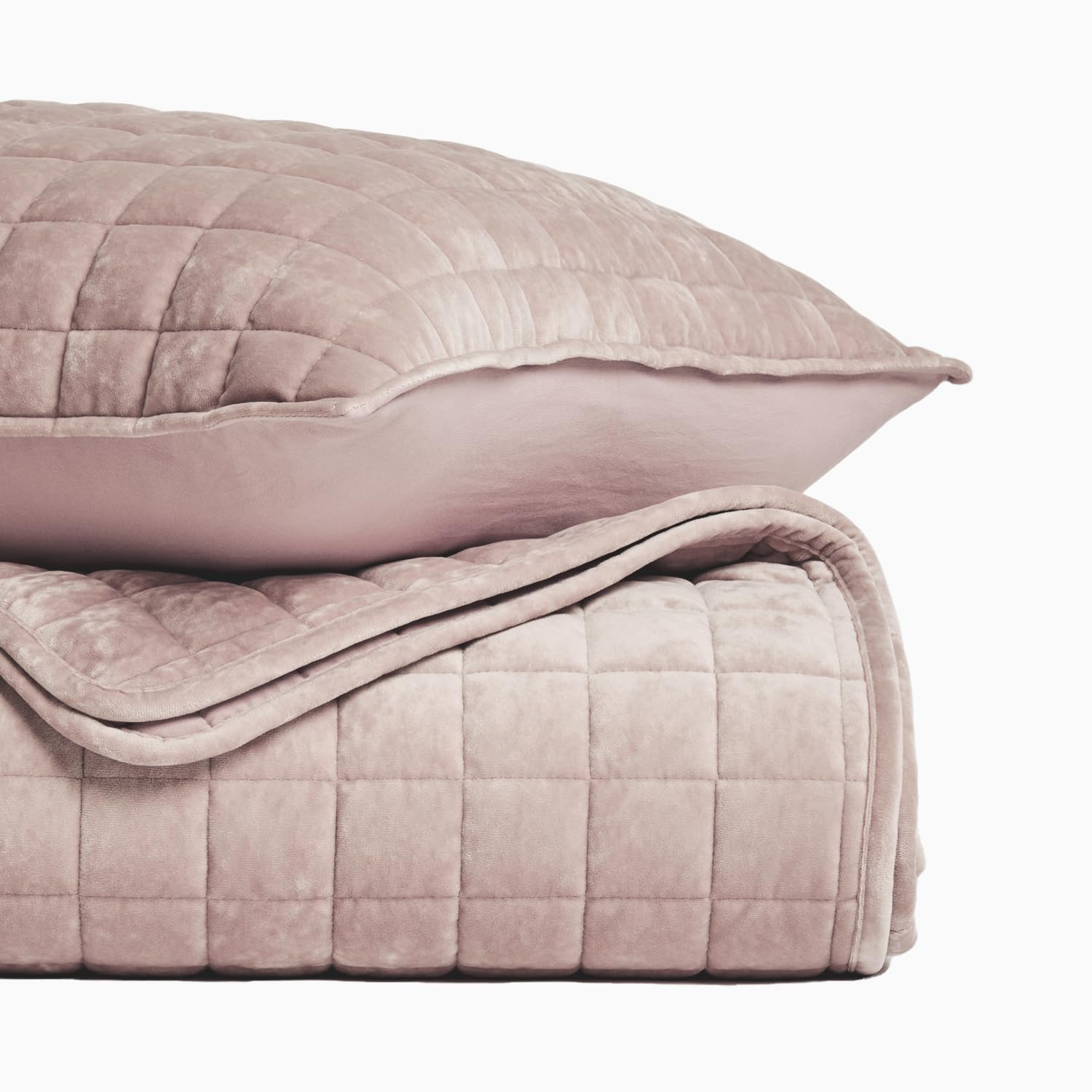 Foto 5 | Juego De Edredón Recyco Luxury Velvet Full Queen Con 2 Fundas De Color Rosa - Venta Internacional.
