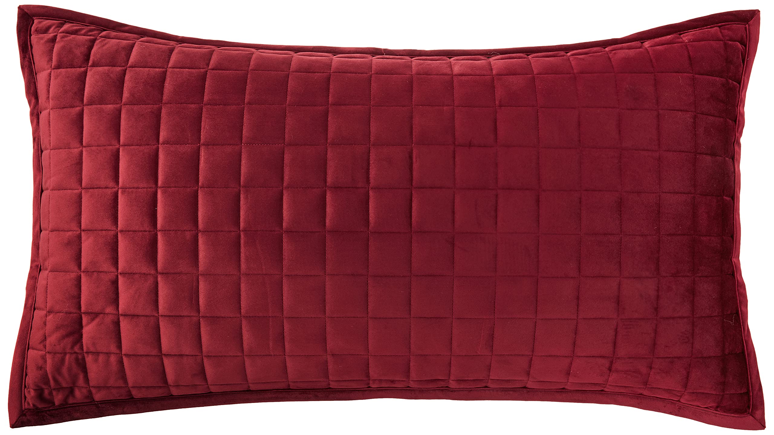 Foto 4 | Juego De Edredón Tribeca Living Luxury Velvet King Size Borgoña - Venta Internacional.