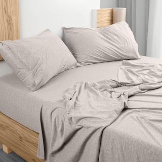 Foto 1 | Juego De Sábanas Utopia Bedding King Size Jersey, Algodón Y Avena - Venta Internacional.
