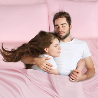 Foto 5 | Juego De Sábanas Utopia Bedding, Jersey De Punto De Algodón, Talla King, Rosa - Venta Internacional.