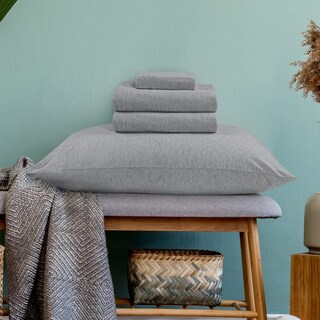 Foto 3 | Juego De Ropa De Cama Utopia King, Sábanas De Punto De Punto, 4 Piezas - Venta Internacional.