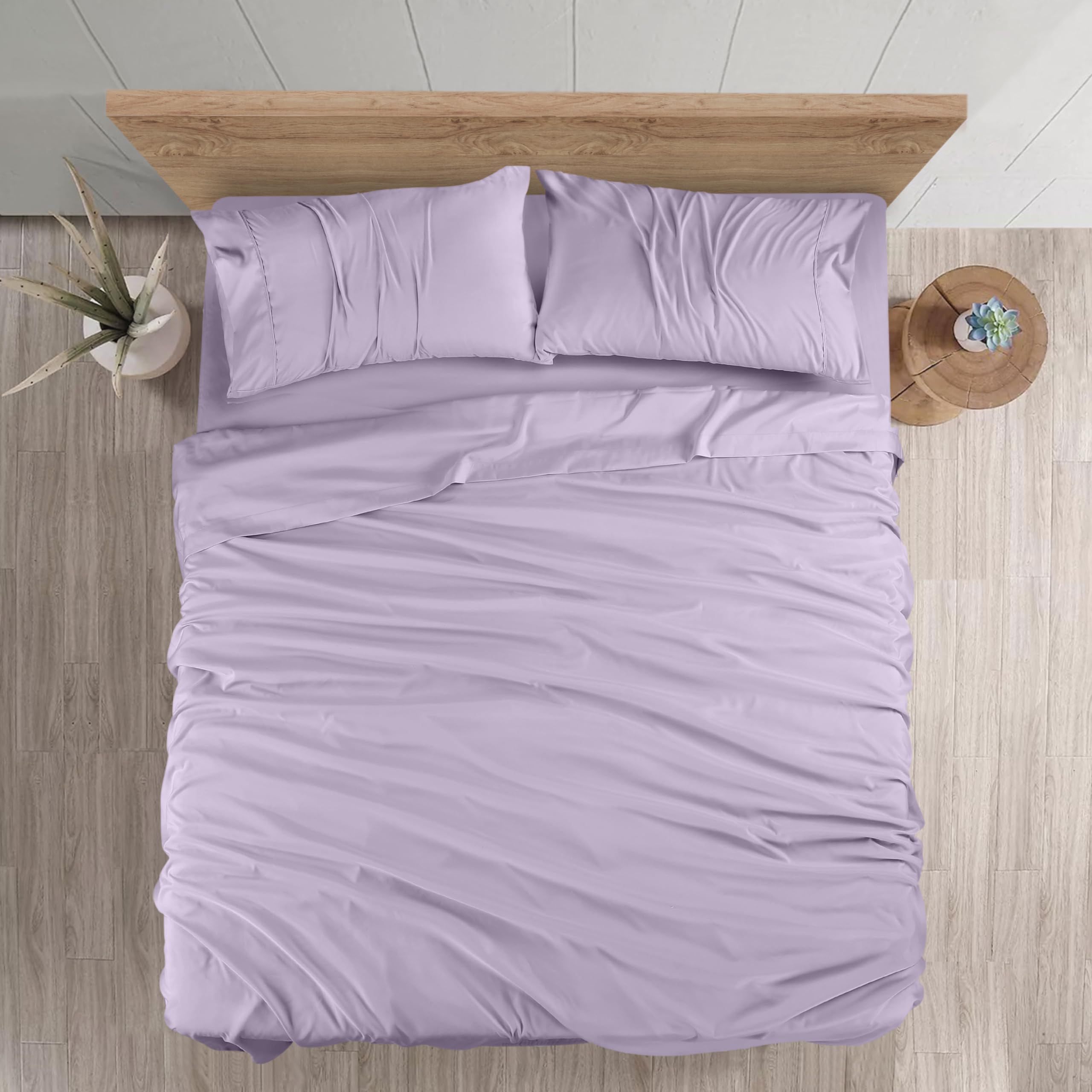 Foto 4 pulgar | Juego De Sábanas Utopia Bedding Tamaño Queen, Microfibra Cepillada - Venta Internacional.