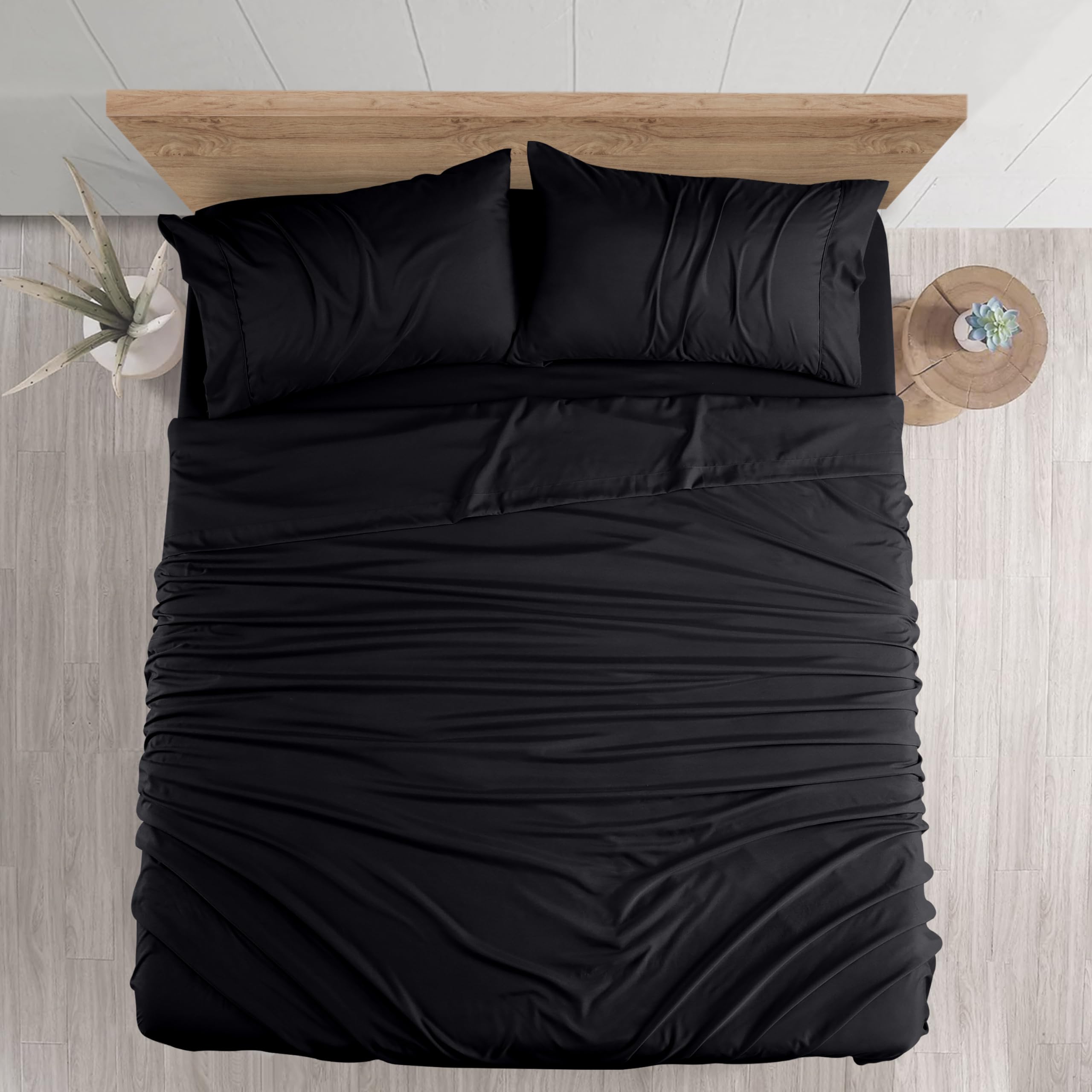 Foto 4 pulgar | Juego De Sábanas Utopia Bedding Tamaño Queen, Microfibra Cepillada - Venta Internacional.
