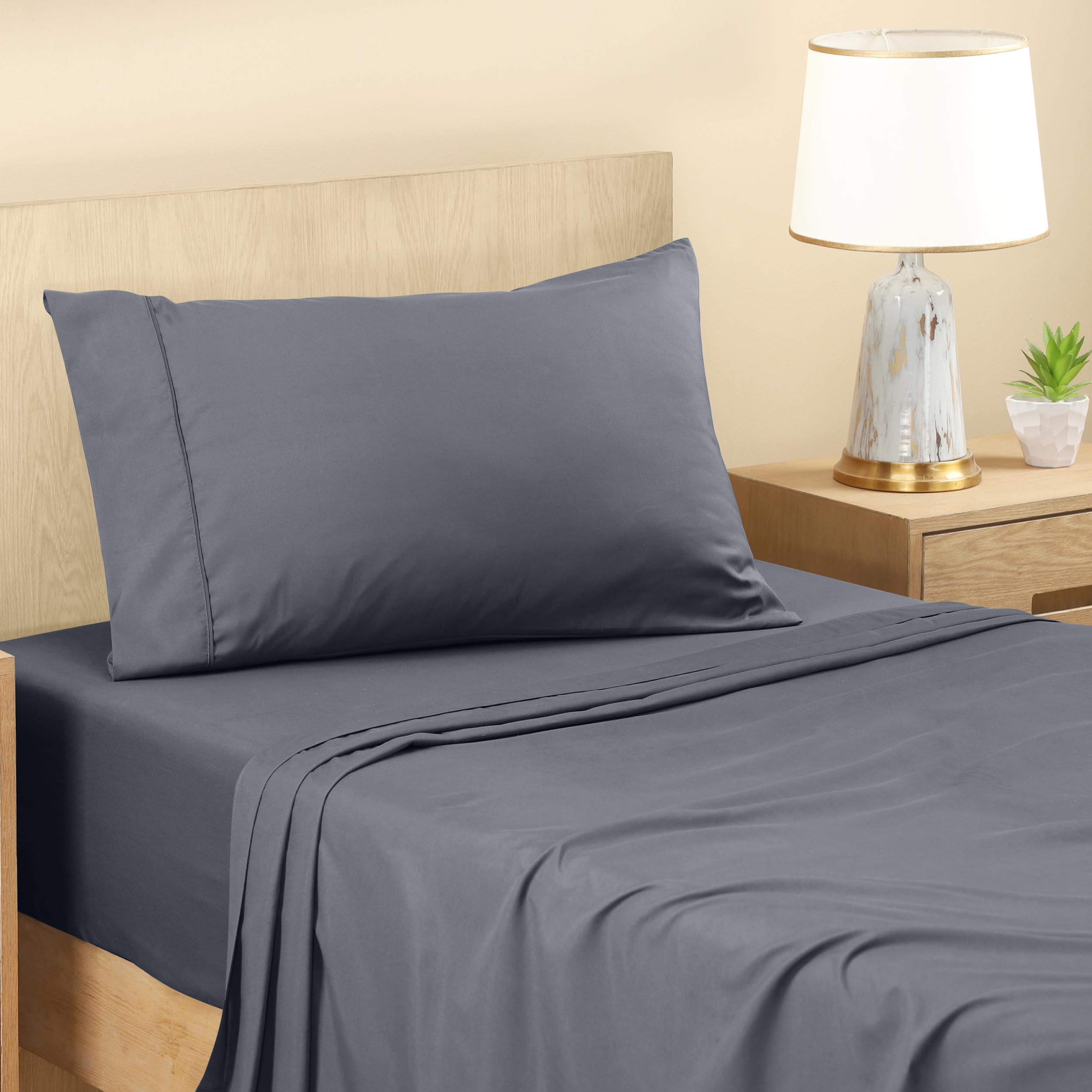 Juego De Sábanas Utopia Bedding, Tamaño Doble, Microfibra Cepillada - Venta Internacional.