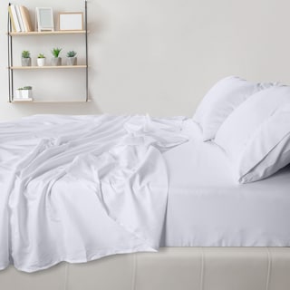 Foto 4 | Juego De Sábanas Utopia Bedding King Size De Microfibra Cepillada, Color Blanco - Venta Internacional.
