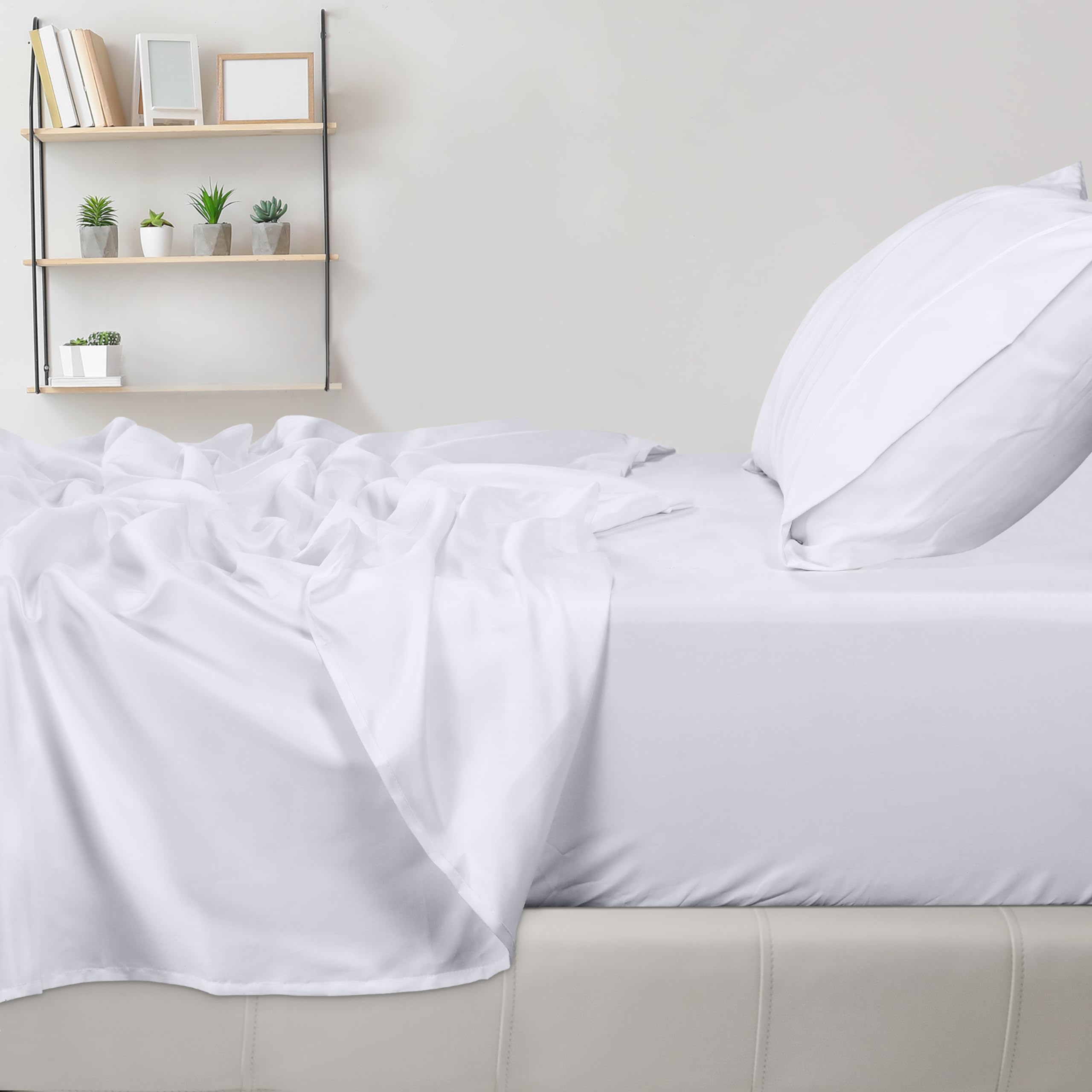 Foto 5 pulgar | Juego De Sábanas Utopia Bedding De Microfibra Cepillada, Tamaño Doble - Venta Internacional.
