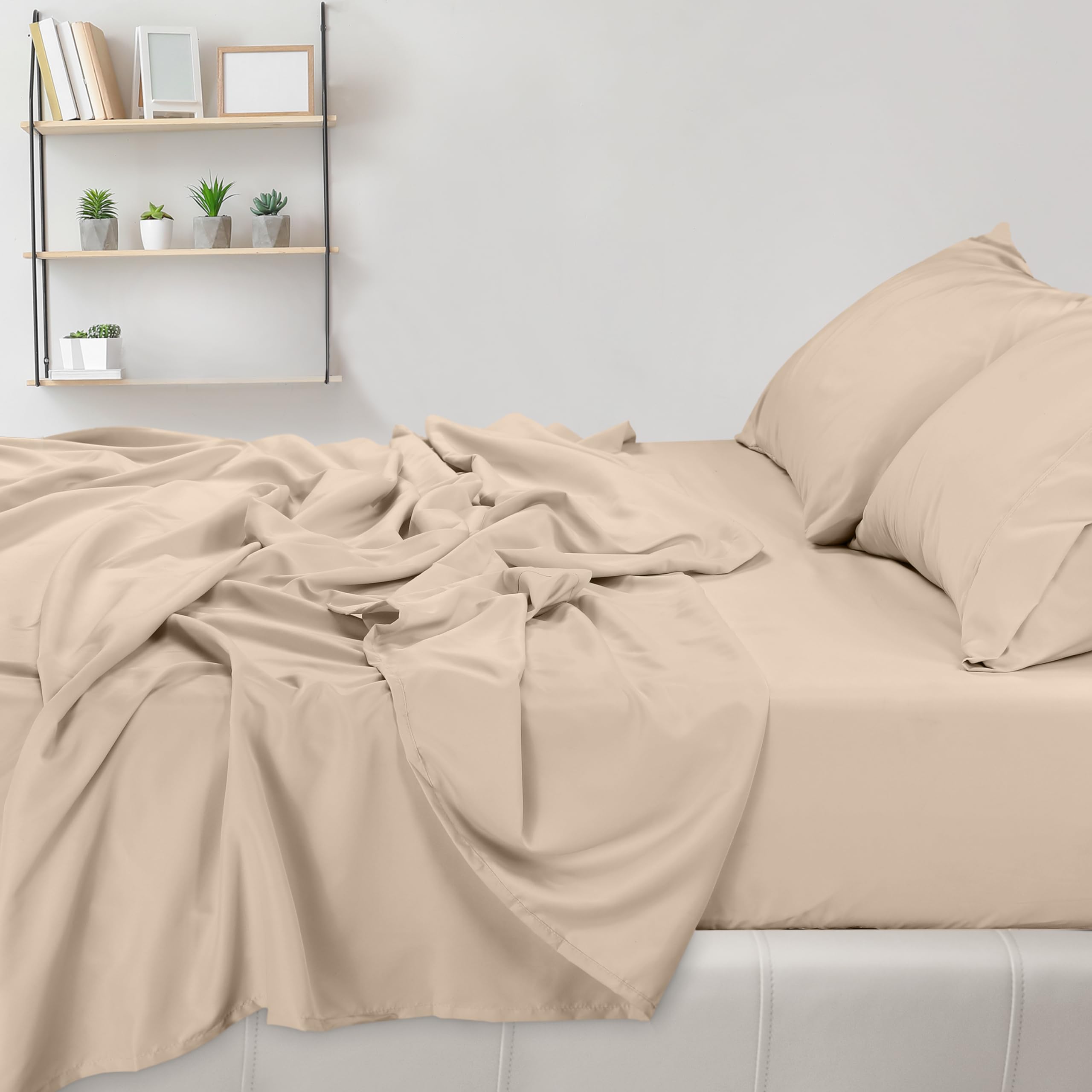 Foto 5 pulgar | Juego De Sábanas Utopia Bedding King Size De Microfibra Cepillada - Venta Internacional.