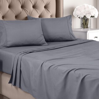 Foto 1 | Juego De Sábanas Utopia Bedding King De Microfibra Cepillada, Color Gris - Venta Internacional.