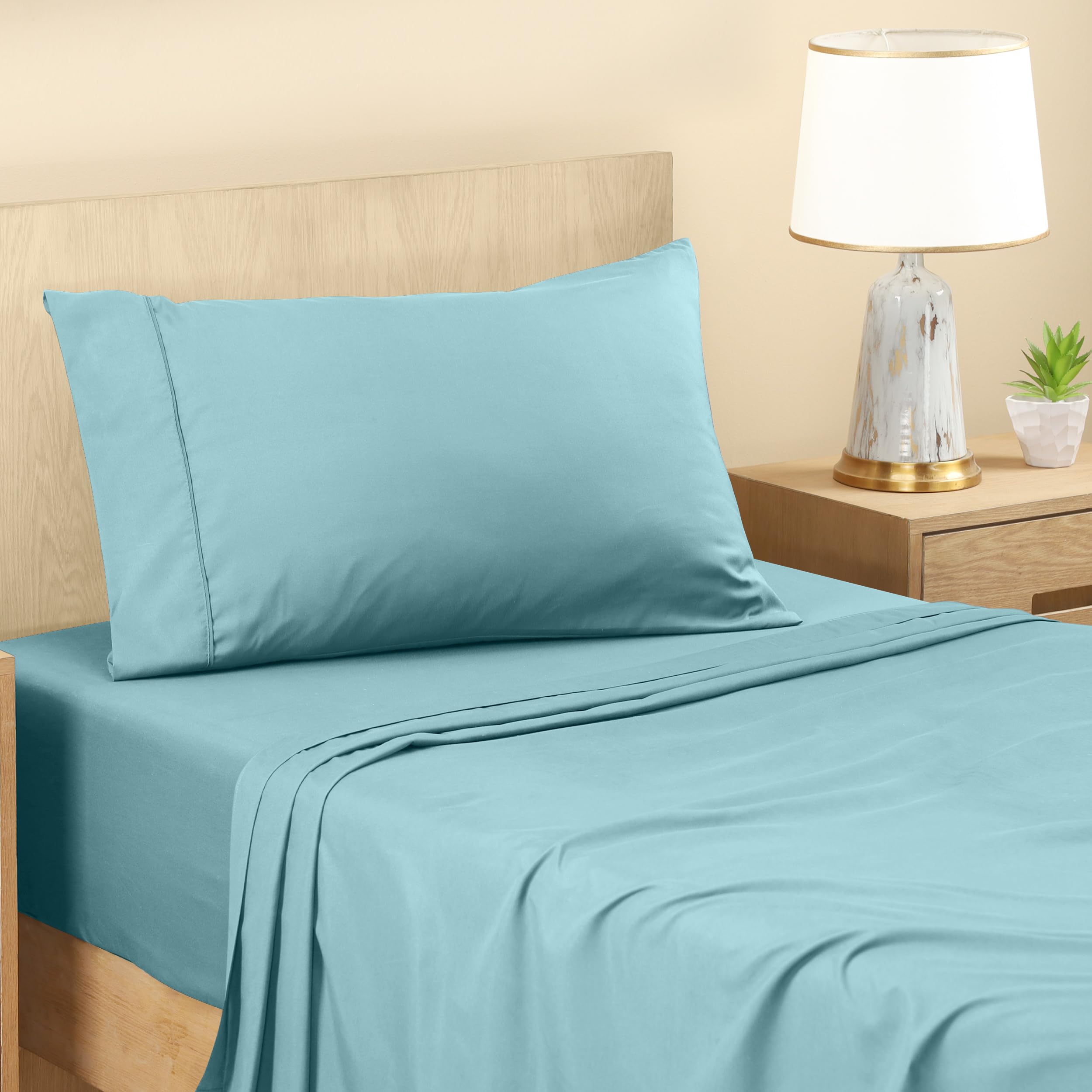 Juego De Sábanas Utopia Bedding, Tamaño Doble, Microfibra Cepillada - Venta Internacional.