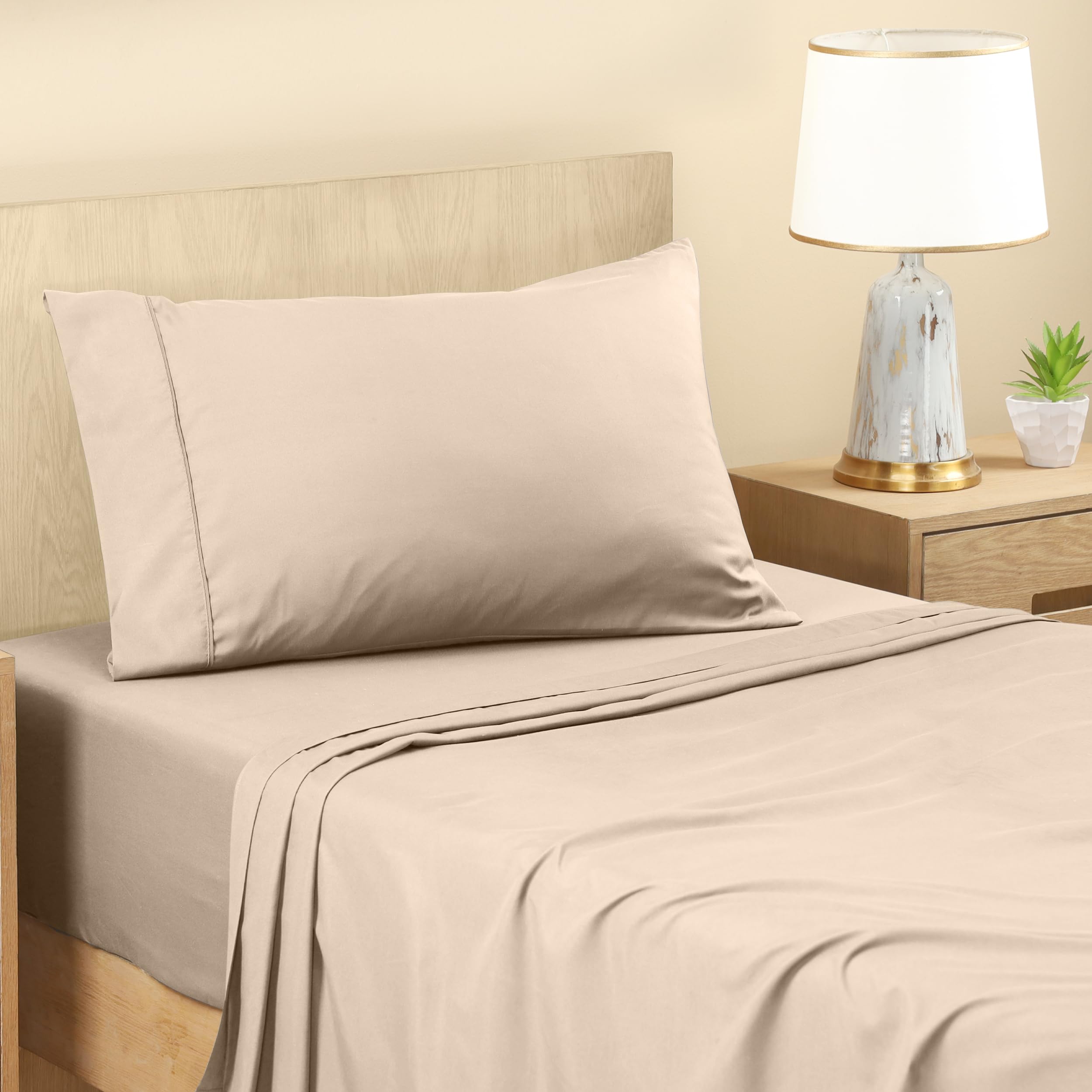 Juego De Sábanas Utopia Bedding, Tamaño Doble, Microfibra Cepillada - Venta Internacional.