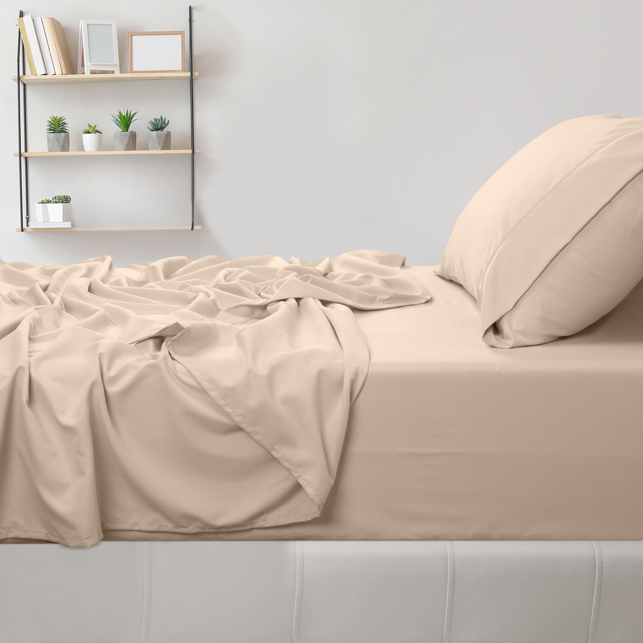 Foto 5 pulgar | Juego De Sábanas Utopia Bedding, Tamaño Doble, Microfibra Cepillada - Venta Internacional.