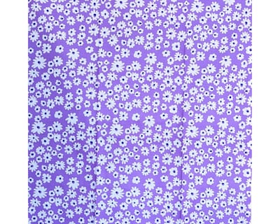 Foto 3 | Juego De Sábanas Algodón Percal Básica 200 - Estampada - Lilas - Individual