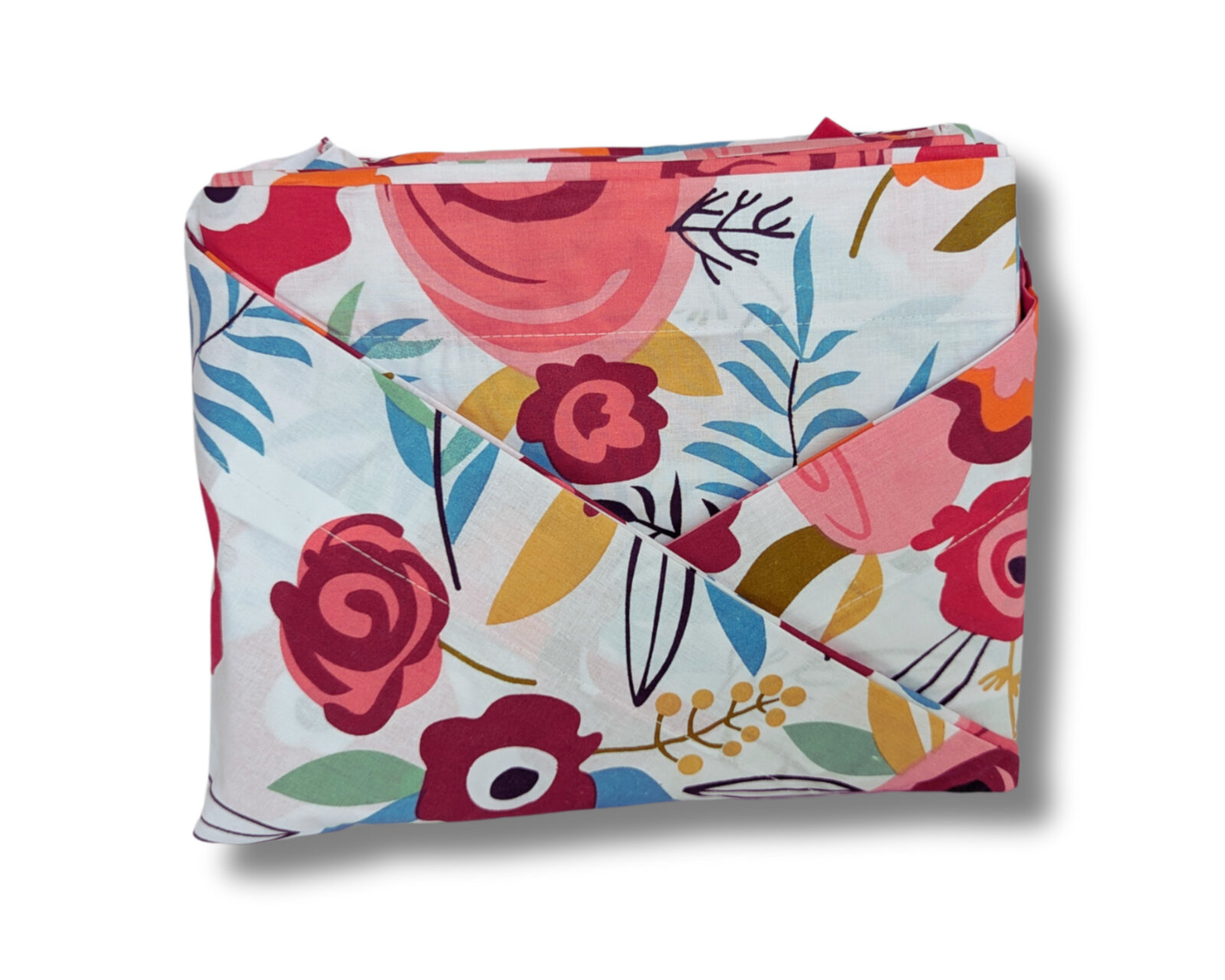 Foto 2 | Juego De Sábanas Algodón Percal Básica 200 - Estampada - Flora - Matrimonial