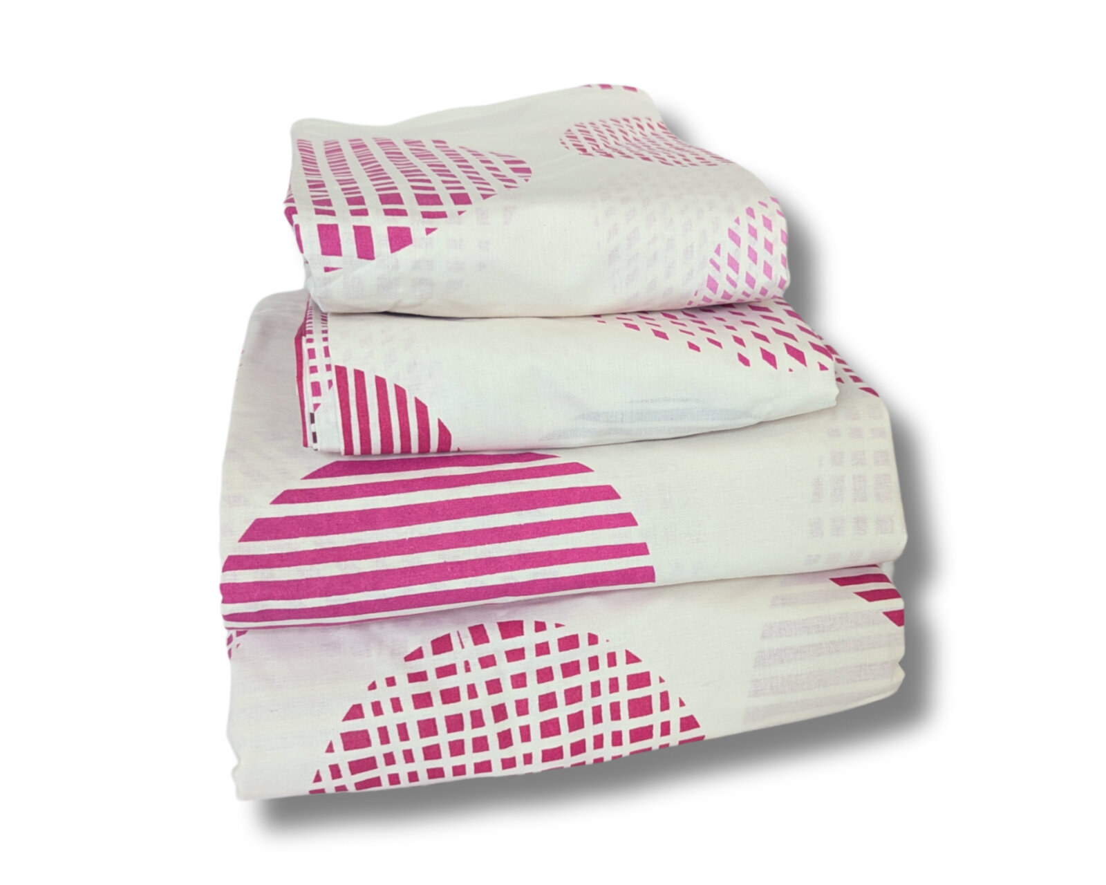 Juego De Sábanas Algodón Percal Básica 200 - Estampada - Esferas - Matrimonial