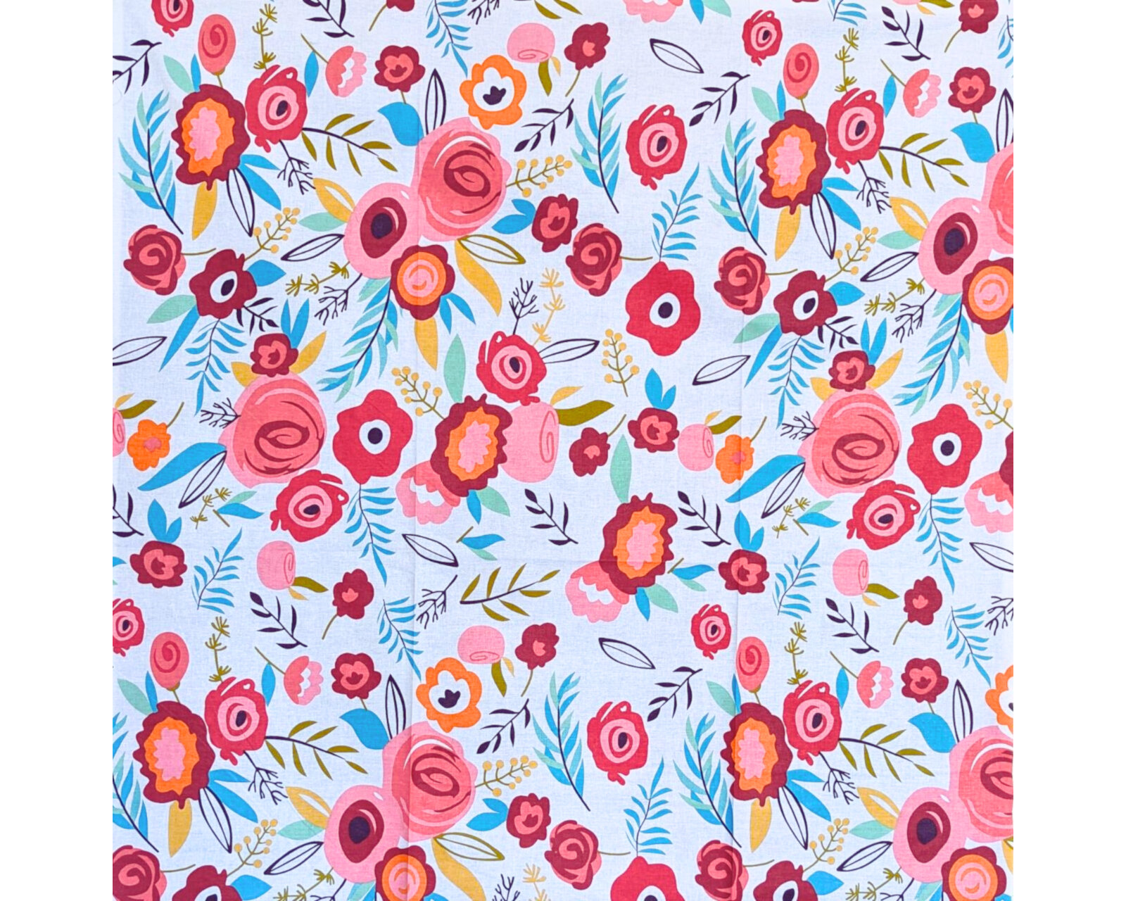 Foto 4 pulgar | Juego De Sábanas Algodón Percal Básica 200 - Estampada - Flora - Individual