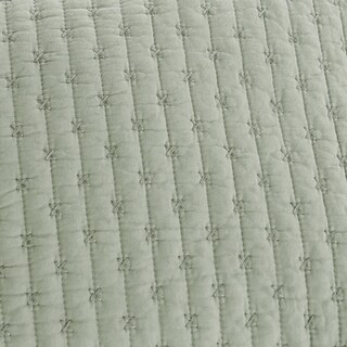 Foto 6 | Juego de Colchas Levtex Home Cross Stitch Desert Sage Twin - Venta Internacional