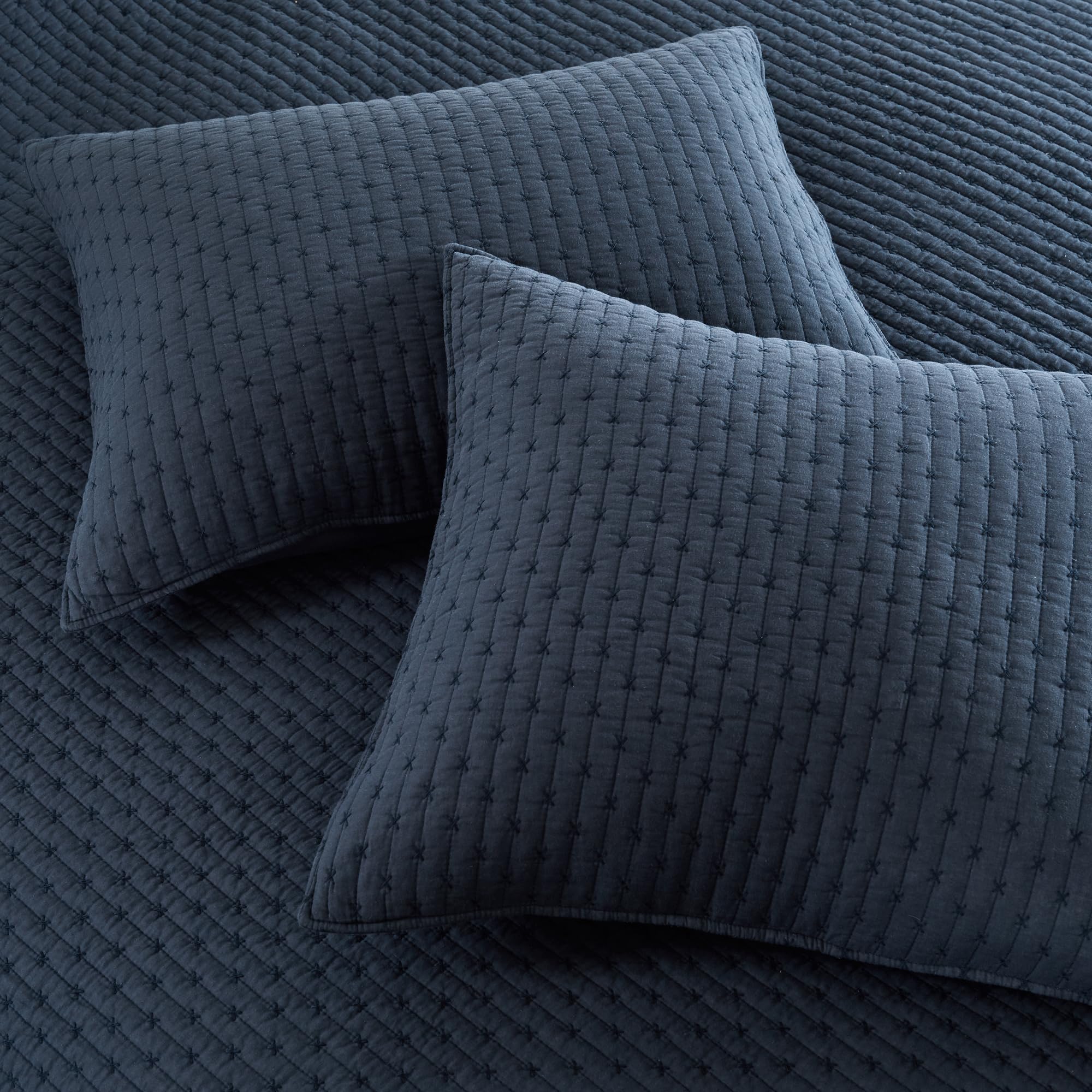 Foto 4 pulgar | Juego de Colcha Levtex Home Azul Marino Queen - Venta Internacional
