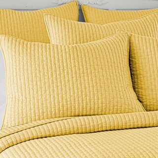 Foto 2 | Edredón Levtex Home Cross Stitch Amarillo King - Venta Internacional