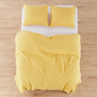Foto 3 | Edredón Levtex Home Cross Stitch Amarillo King - Venta Internacional