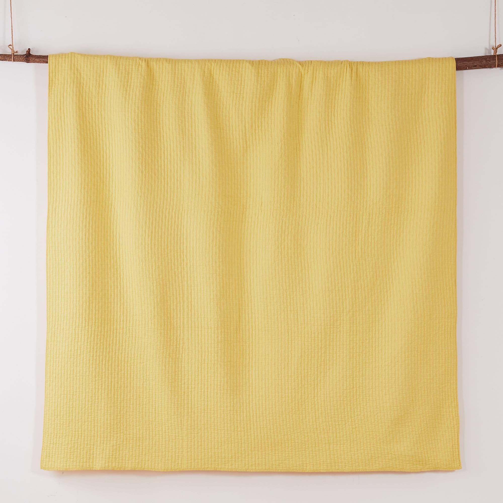 Foto 5 pulgar | Edredón Levtex Home Cross Stitch Amarillo King - Venta Internacional