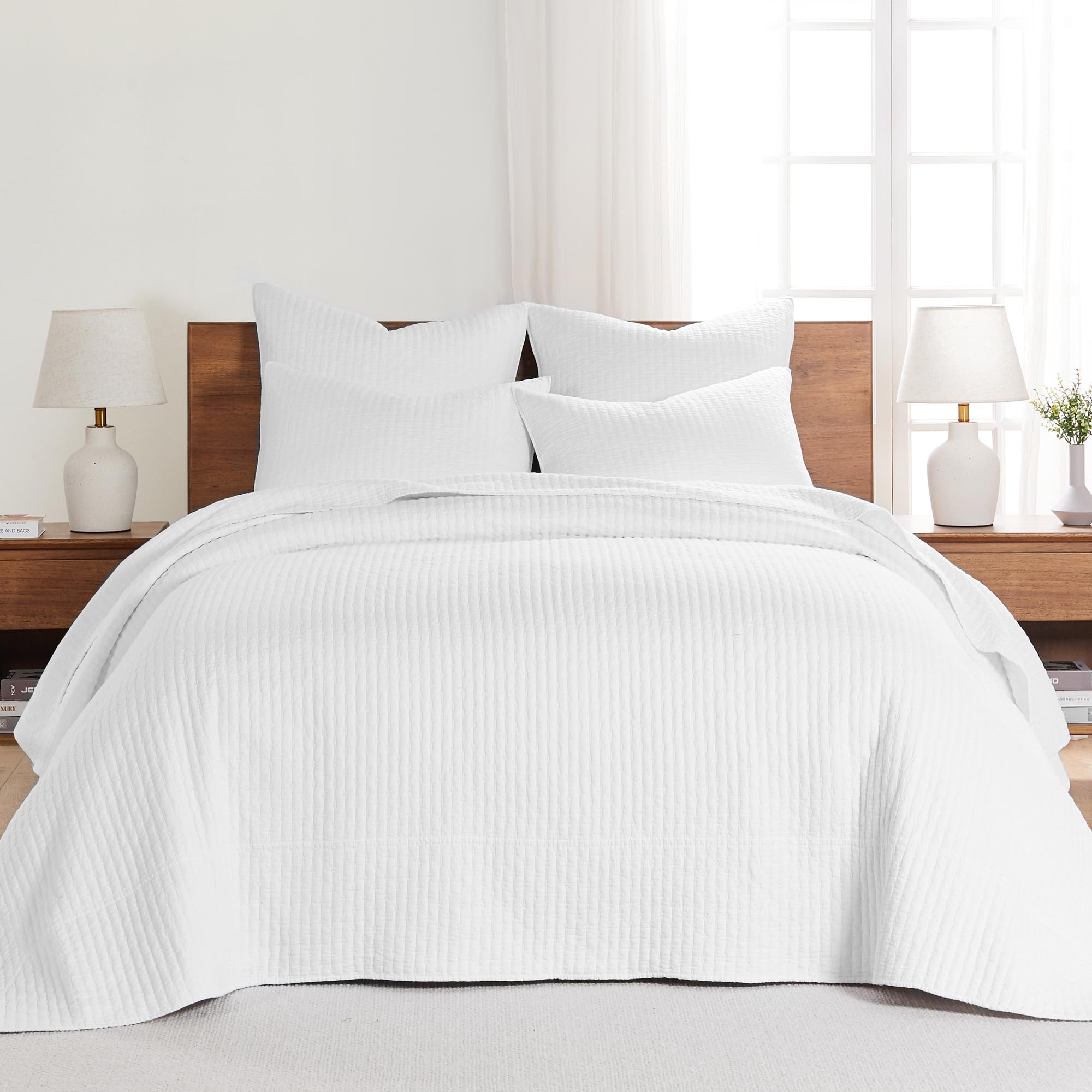 Foto 1 | Juego de Colchas Levtex Home Blanco- Venta Internacional