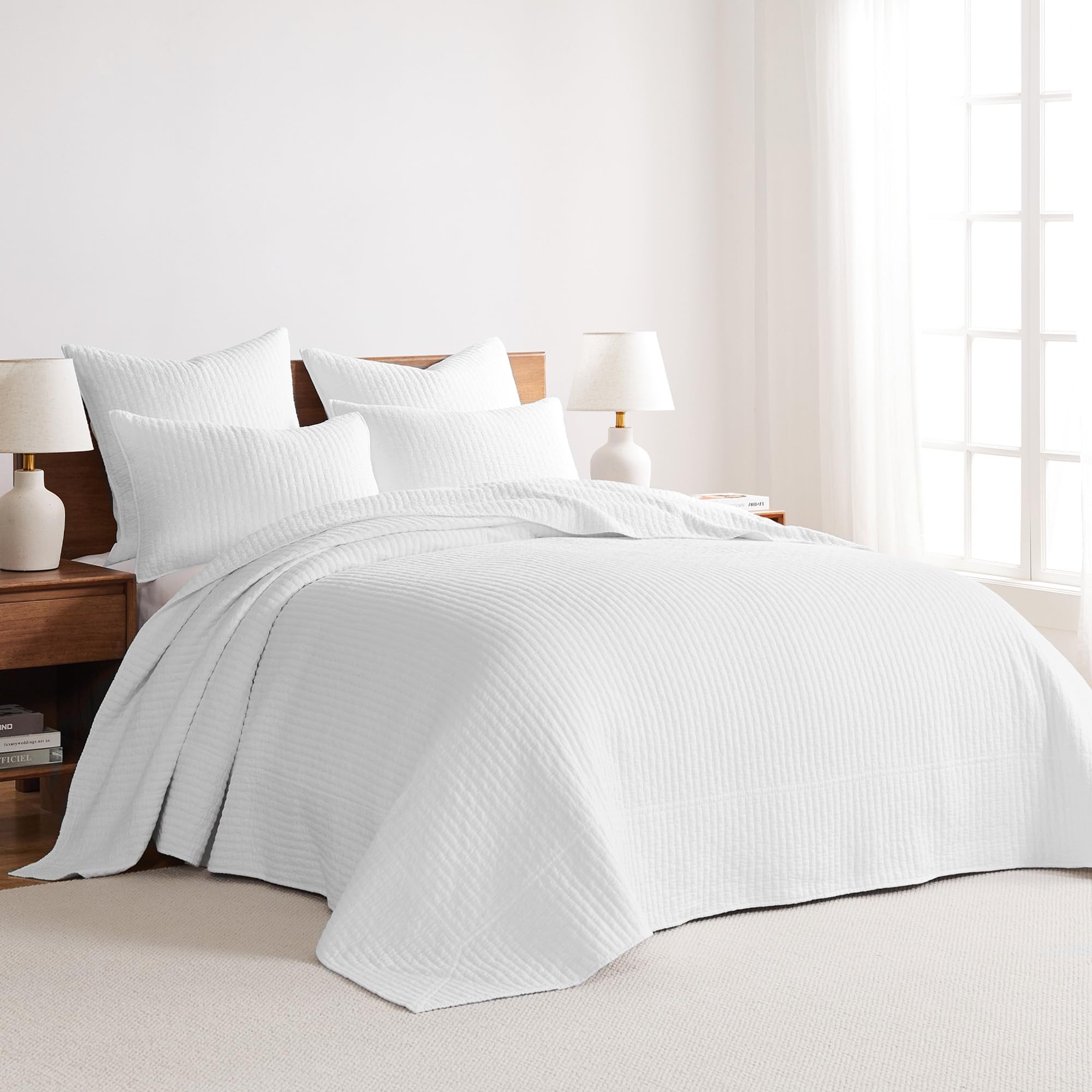 Foto 2 | Juego de Colchas Levtex Home Blanco- Venta Internacional