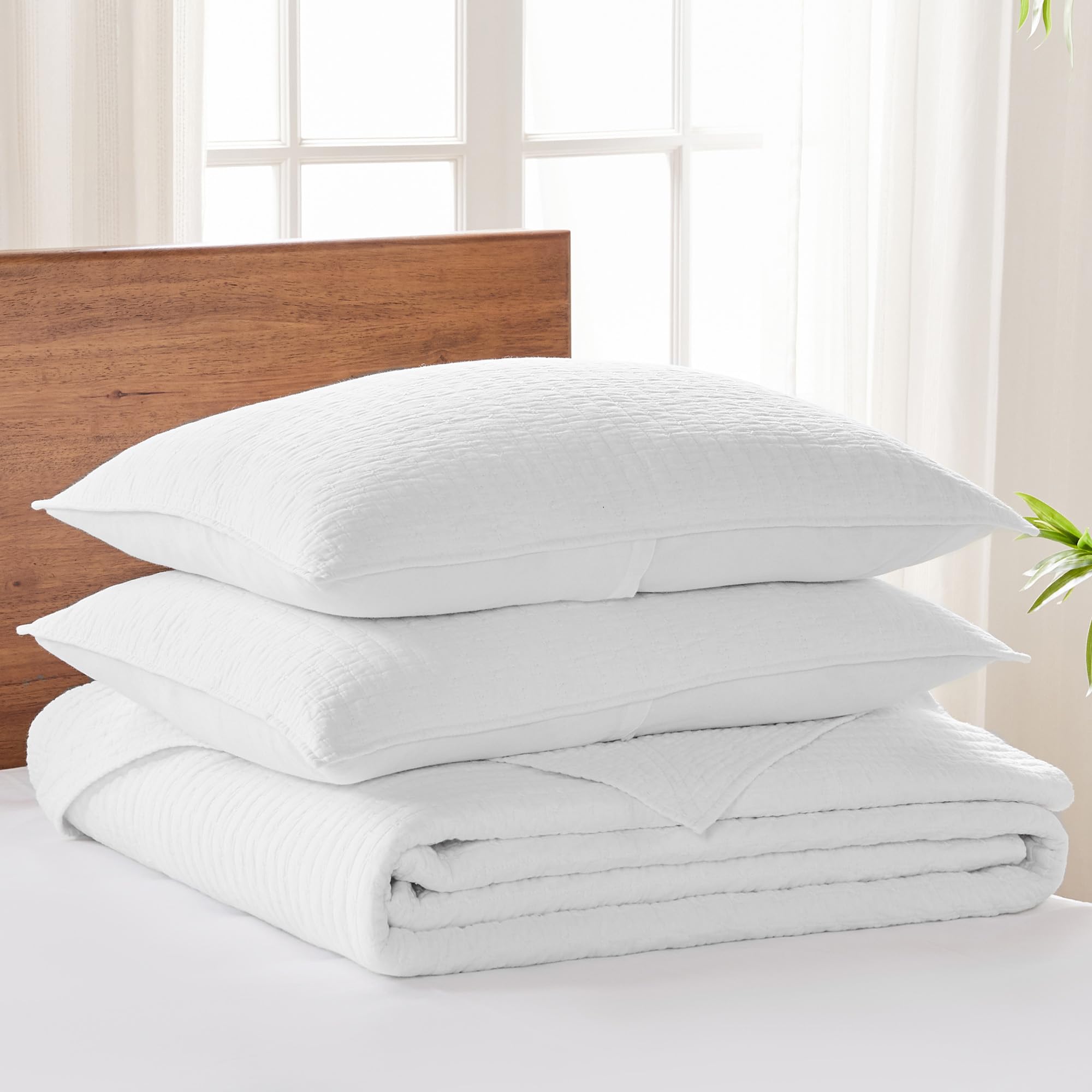 Foto 3 | Juego de Colchas Levtex Home Blanco- Venta Internacional