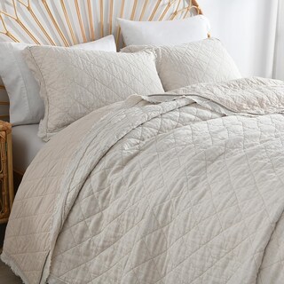 Foto 2 | Juego de Colcha Horimote Home Queen Beige 3 Piezas - Venta Internacional