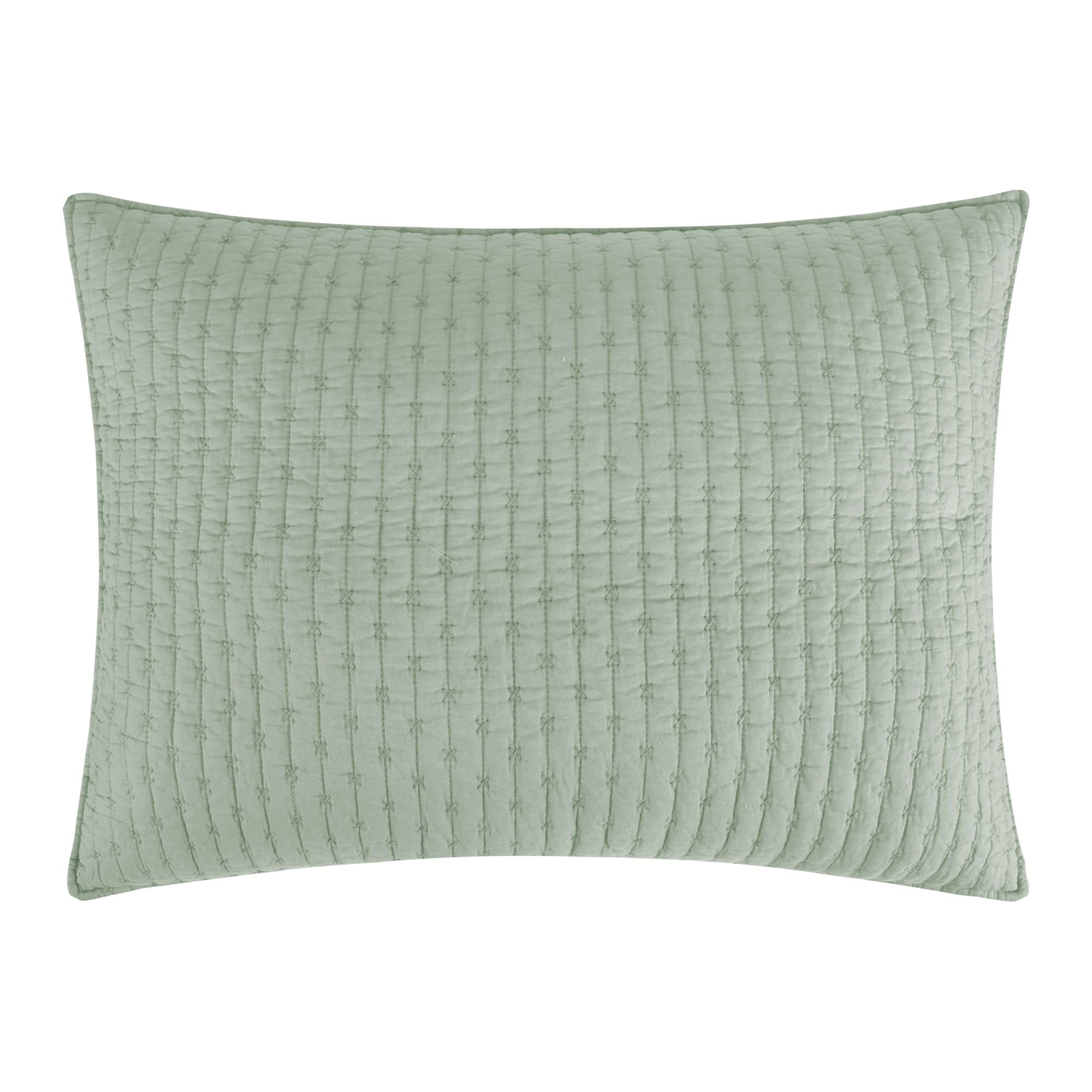 Foto 7 pulgar | Set de Colcha Levtex Home Cross Stitch Desert Sage- Venta Internacional