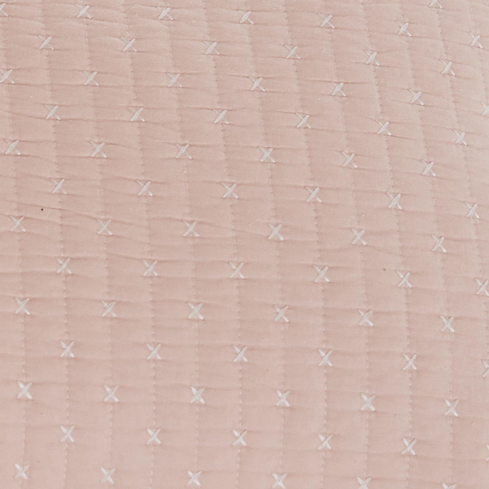 Foto 8 pulgar | Juego de Colchas Levtex Home Cross Stitch Blush Queen Size- Venta Internacional