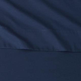 Foto 4 | Juego De Sábanas Amazon Basics, Ligero, Doble, Azul Marino - Venta Internacional.