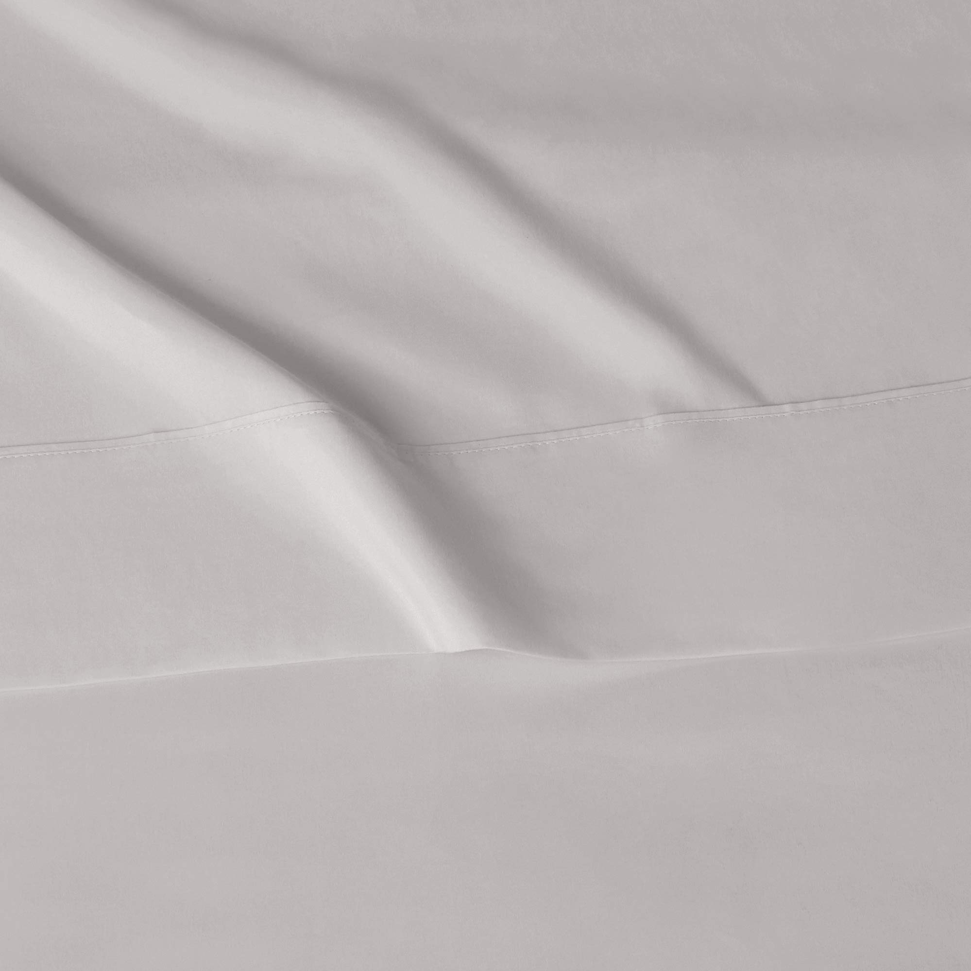 Foto 4 | Juego De Sábanas Amazon Basics Microfiber Twin Xl Gris Claro - Venta Internacional.