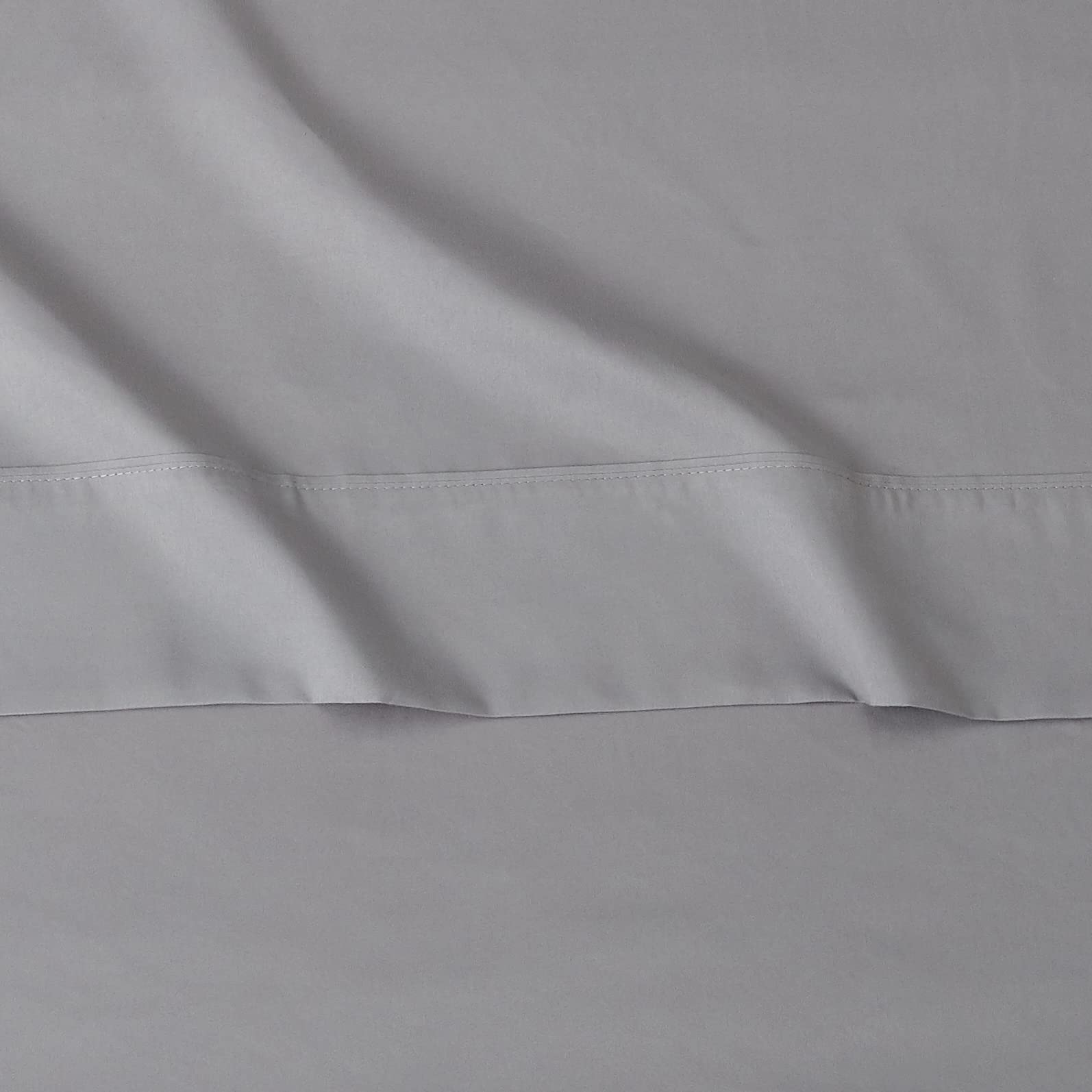 Foto 4 | Juego De Sábanas Amazon Basics Lightweight Queen Gris Oscuro - Venta Internacional.