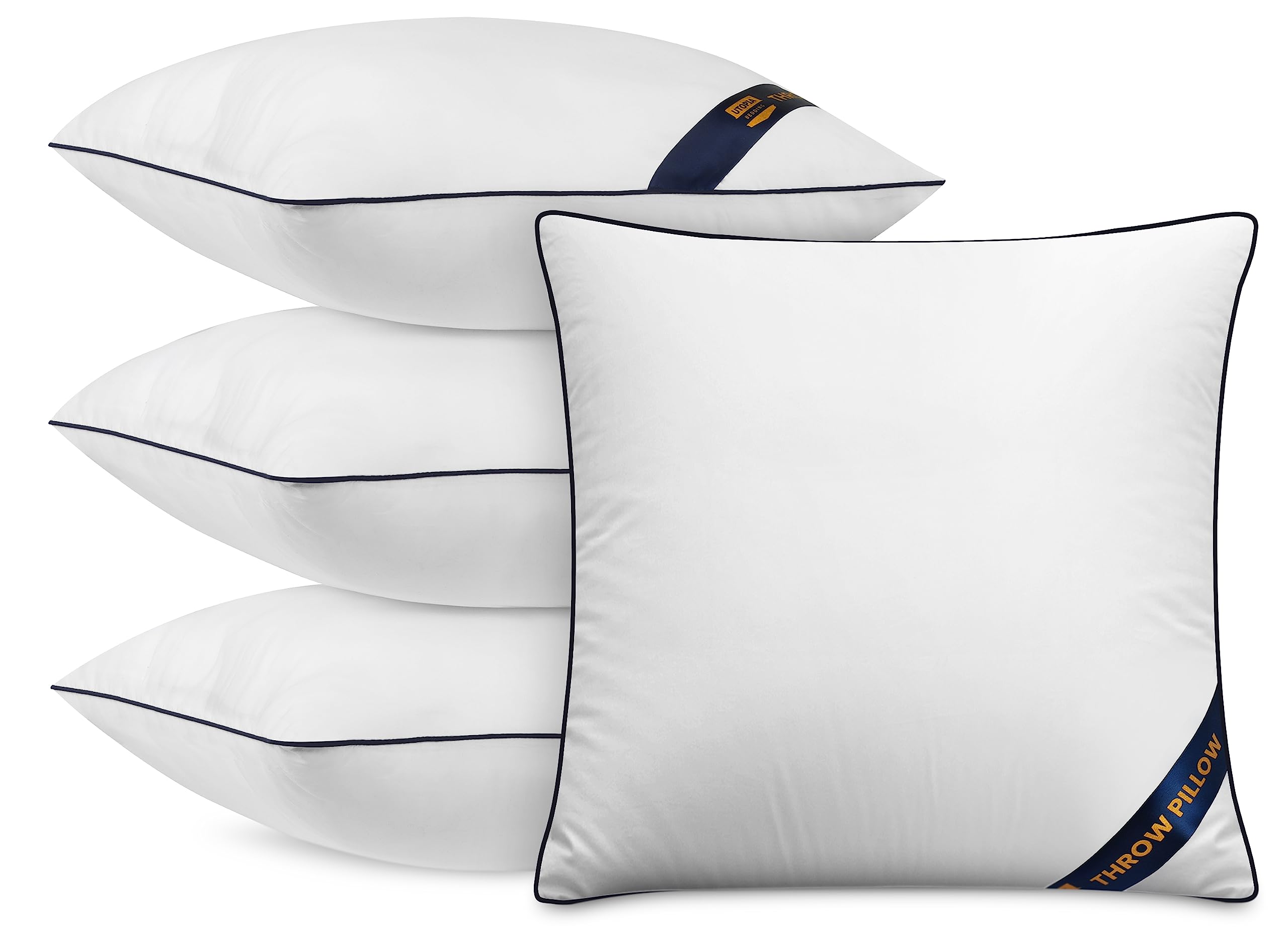 Foto 2 pulgar | Almohada Utopia Bedding  4 Unidades 30 x 30 cm Blanca - Venta Internacional