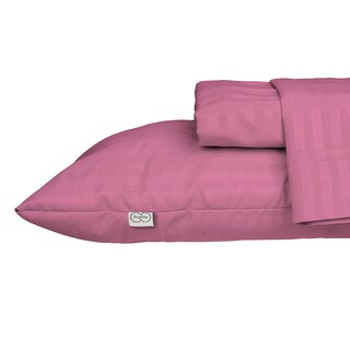 Foto 3 | Sábanas Trinity Color Palo De Rosa Matrimonial + 2 Almohadas Trinity