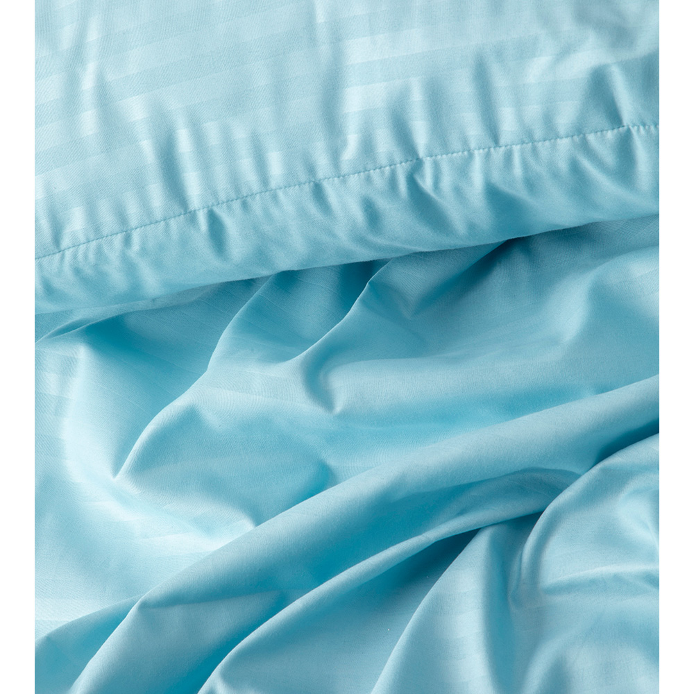 Foto 5 pulgar | Sábanas Trinity Color Azul Cielo Individual + Almohada Trinity