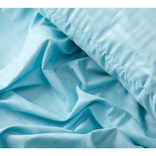 Foto 5 | Sábanas Trinity Color Azul Cielo Individual + Almohada Trinity