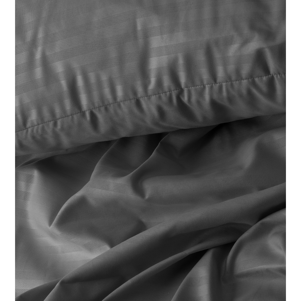 Foto 5 pulgar | Sábanas Trinity Color Gris Oxford King Size + 2 Almohadas Trinity